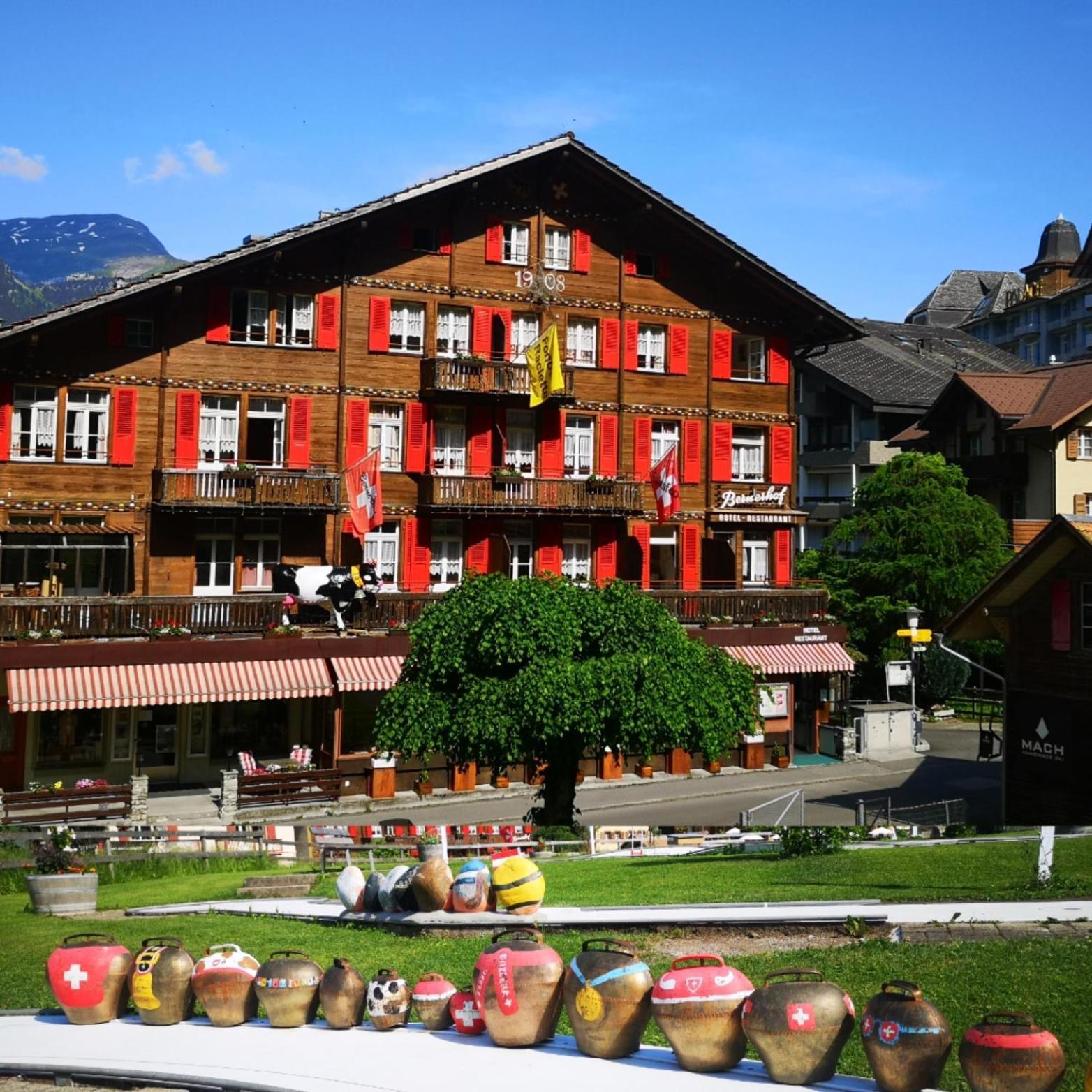 וונגן Swiss Lodge Hotel Bernerhof מראה חיצוני תמונה