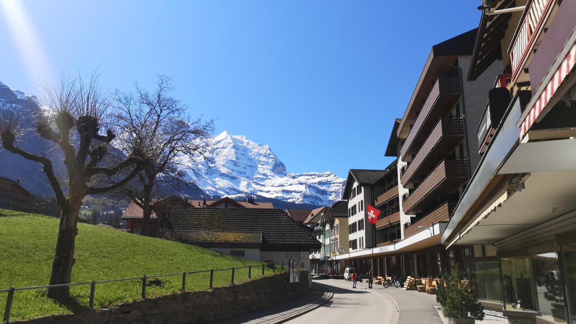 וונגן Swiss Lodge Hotel Bernerhof מראה חיצוני תמונה