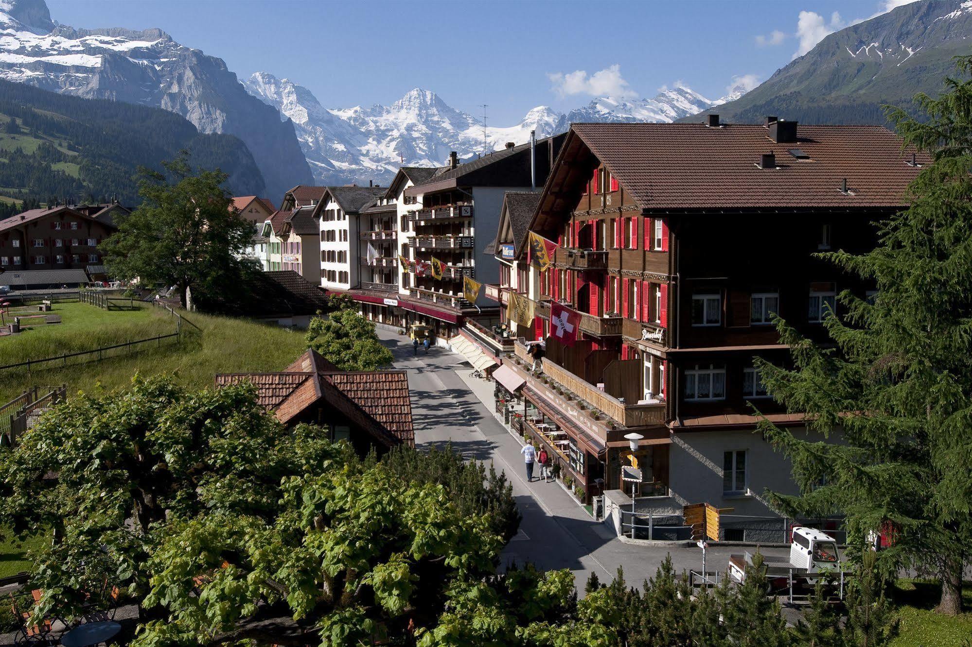 וונגן Swiss Lodge Hotel Bernerhof מראה חיצוני תמונה